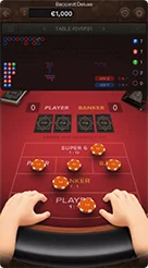Baccarat Deluxe · Mekanisme Meja dan Sistem Taruhan Baccarat Deluxe